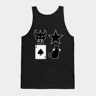 Rock Band Symbols Tank Top